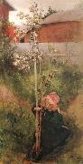 Carl Larsson Apple Blossoms oil painting picture wholesale